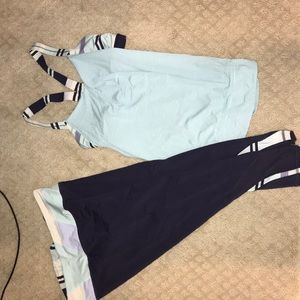 Lululemon outfit.  Top sz 6, bottom sz 8